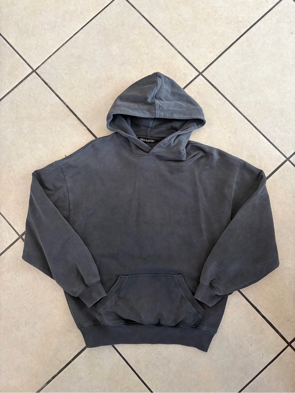 cole buxton faded pullover hoodie